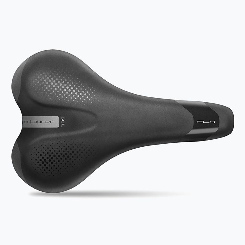 Sella da bicicletta Sportourer FLX Lady Gel nero