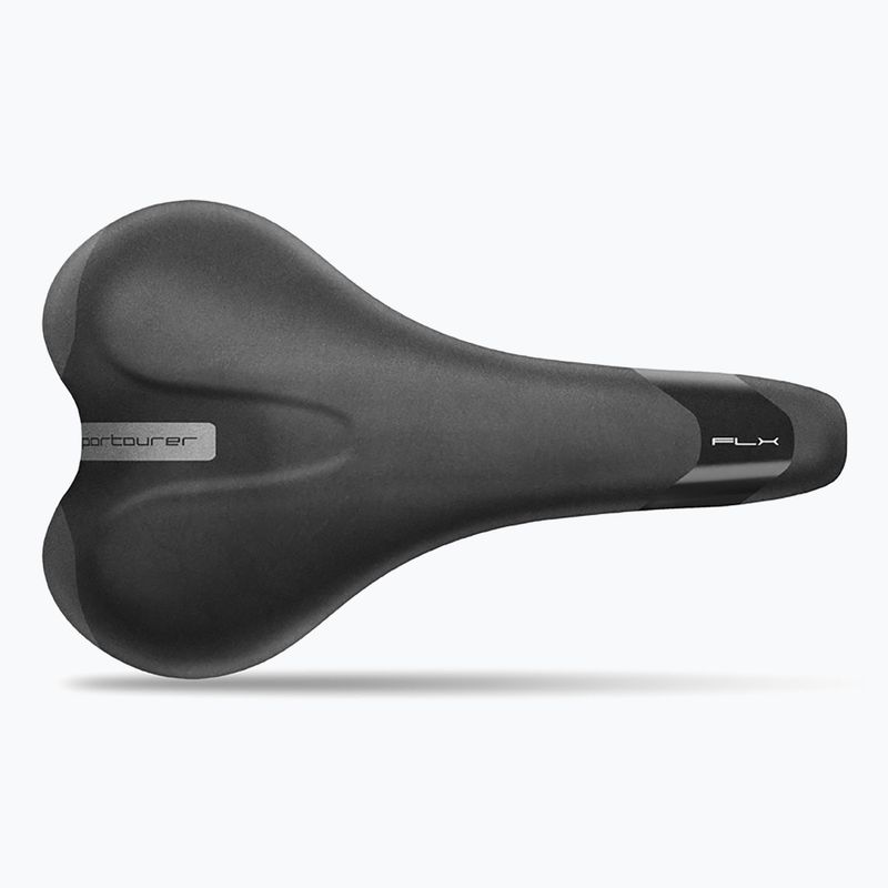 Sella per bicicletta Sportourer FLX Man nero