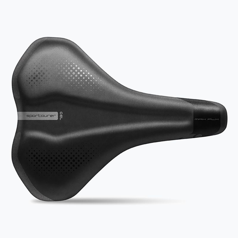 Sella da bicicletta Sportourer Max FLX Gel nero