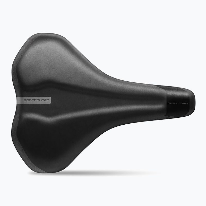 Sella per bicicletta Sportourer Max FLX nera 2