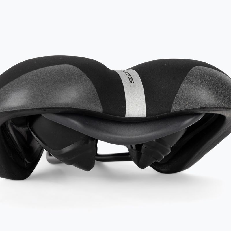 Sella da bicicletta Sportourer Kaalam Gel Flow nera 5