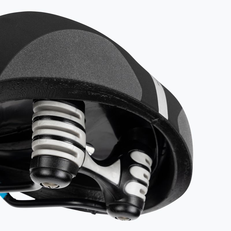 Sella da bicicletta Sportourer Zeta Comfort Gel Flow nera 5