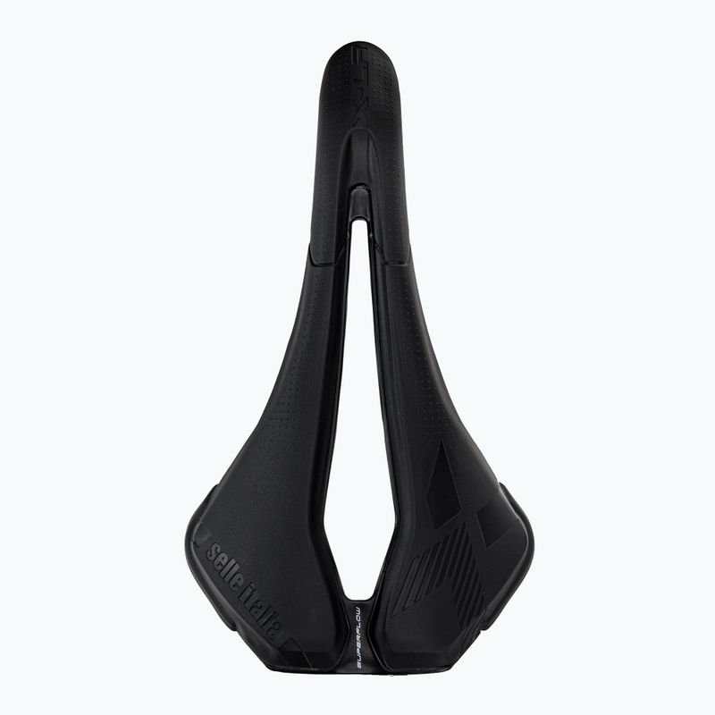 Sella da bici Selle Italia X-LR TM Air Cross Superflow, Manganese Rail, RPU nero 3