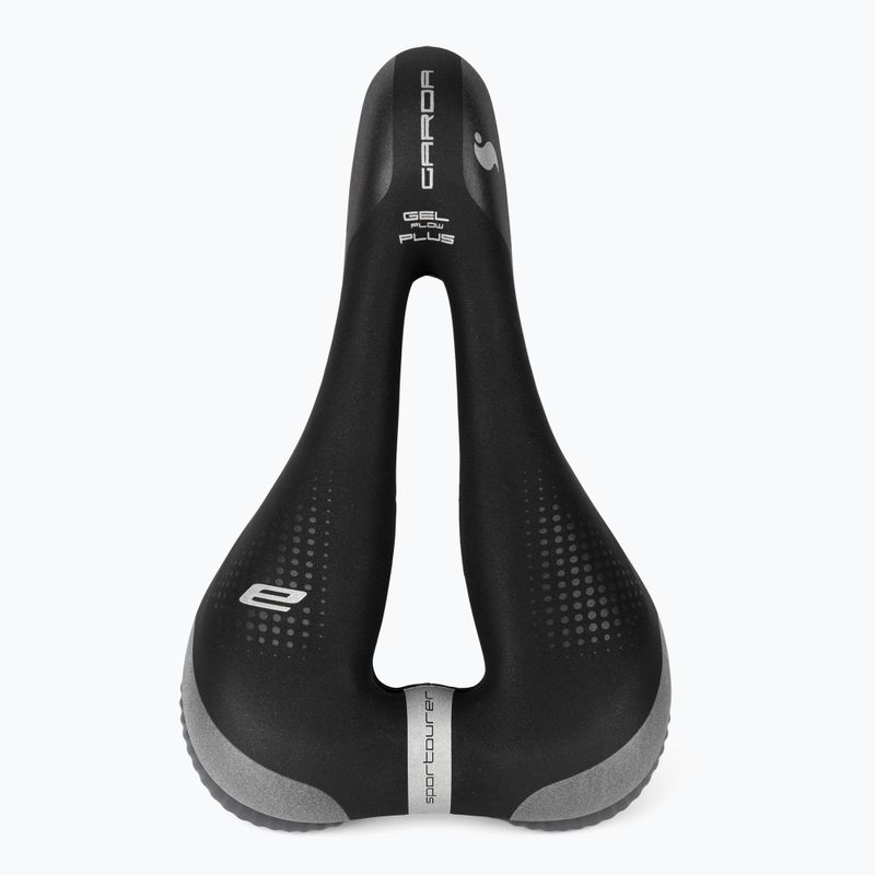 Sella per bicicletta Sportourer Garda E-Bike Superflow nera 3