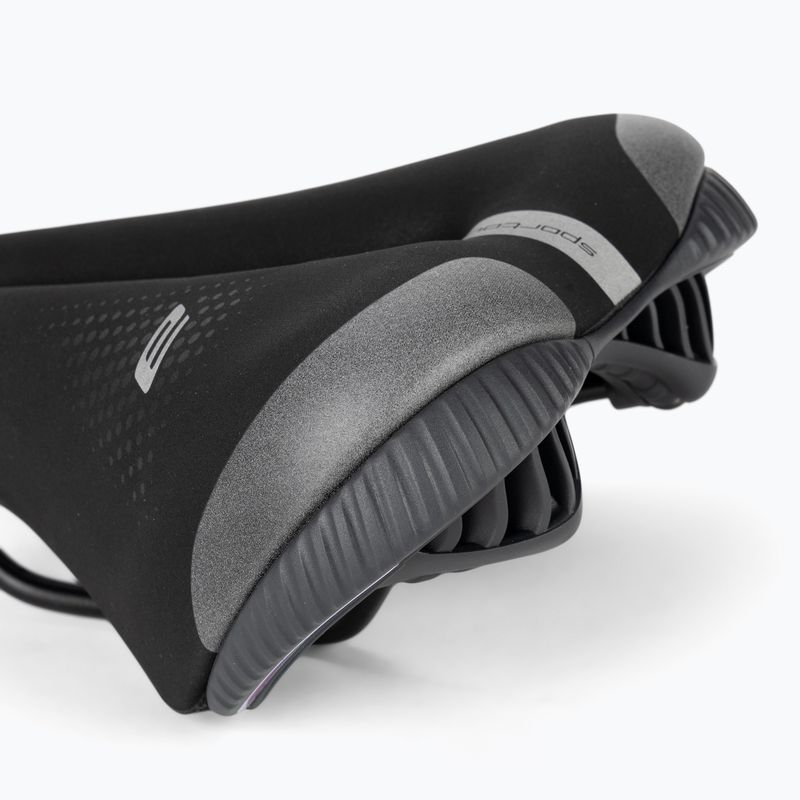 Sella per bicicletta Sportourer Garda E-Bike Superflow nera 5