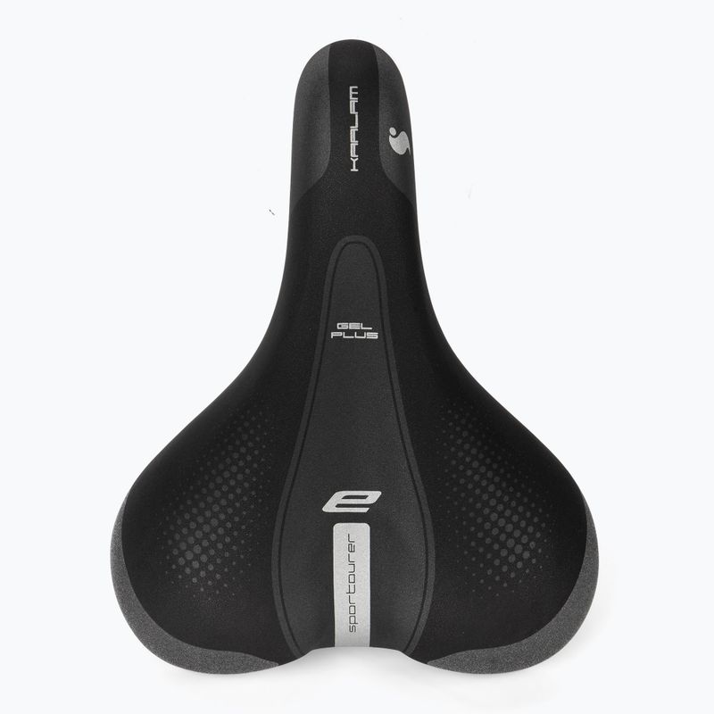 Sella per bici Sportourer Kaalam E-Bike Gel nero 3