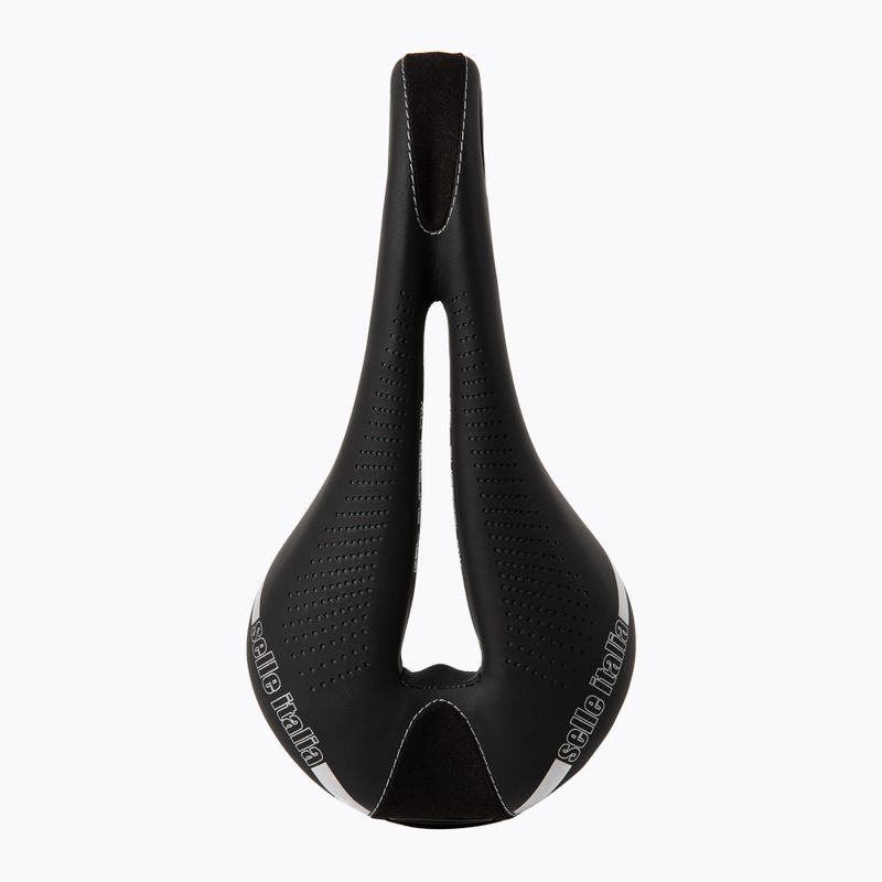 Selle Italia Max Flite Gel Superflow, TI 316 Rail, Fibra-Tek, Light Gel nero 3
