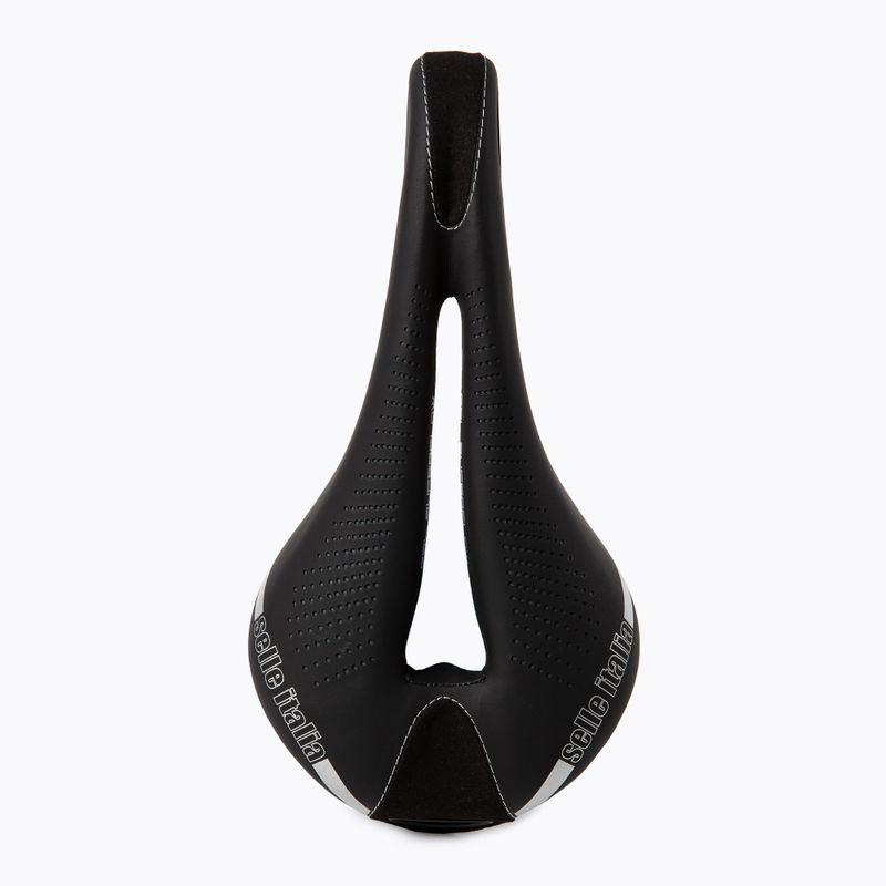 Selle Italia Max Flite Gel Superflow, TI 316 Rail, Fibra-Tek, Light Gel nero 5
