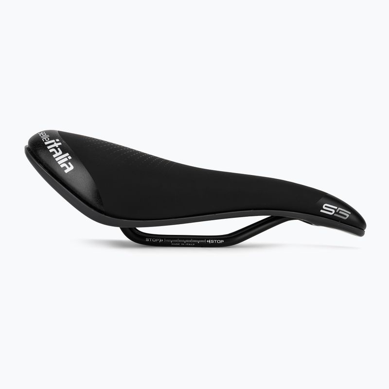 Sella da bici Selle Italia Sportouring S 5 Superflow, Fec Alloy Rail, Soft-Tek, Light Gel nero 2