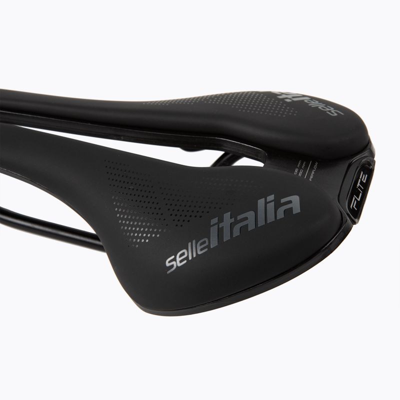 Selle Italia Flite Boost TM Superflow, guida in manganese, Soft-Tek nero 5