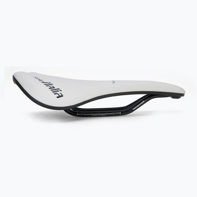 Sella da bici Selle Italia Novus Boost Evo TM, Superflow, Manganese Rail, Soft-Tek bianco 2