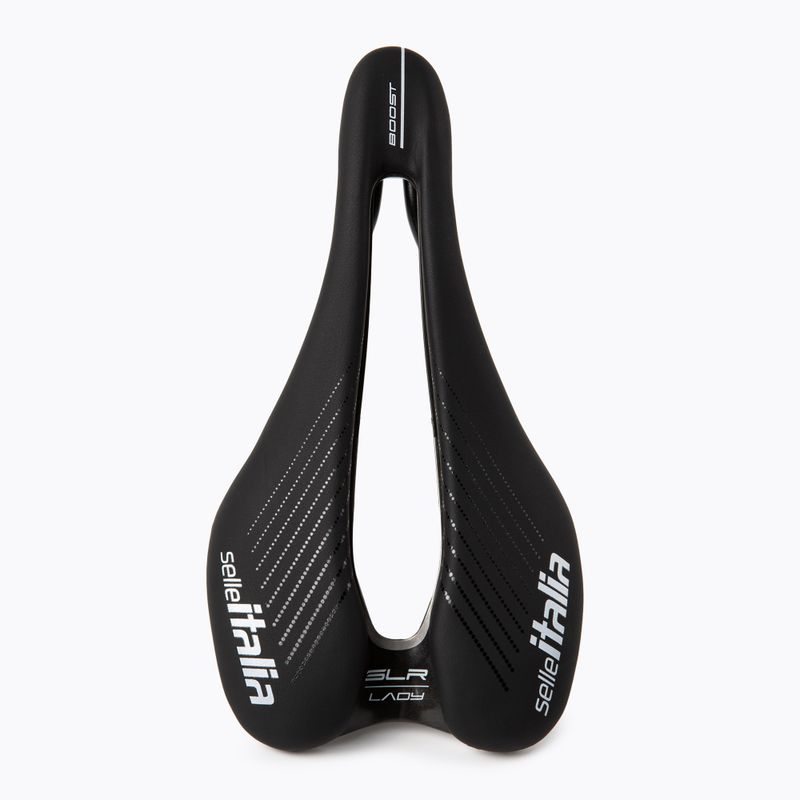 Sella da bicicletta da donna Selle Italia SLR Boost Lady TM Superflow, tubo di manganese 7, Fibra-Tek 3