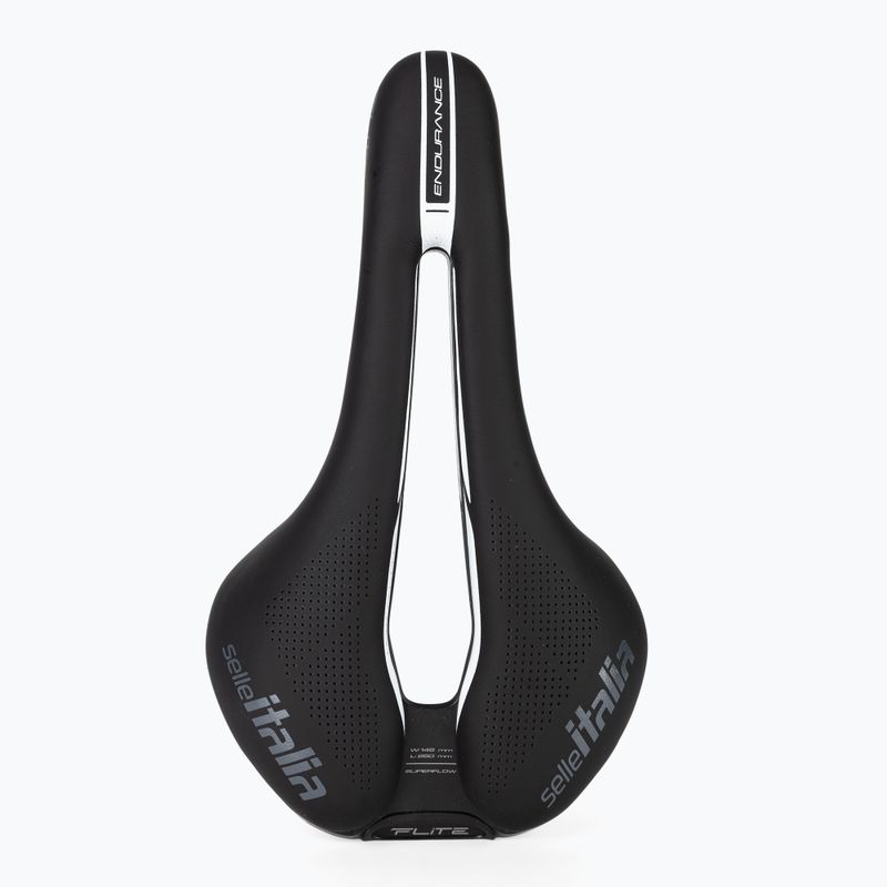 Selle Italia Flite Boost Endurance Superflow, binario Ti 316, Fibra-Tek 3