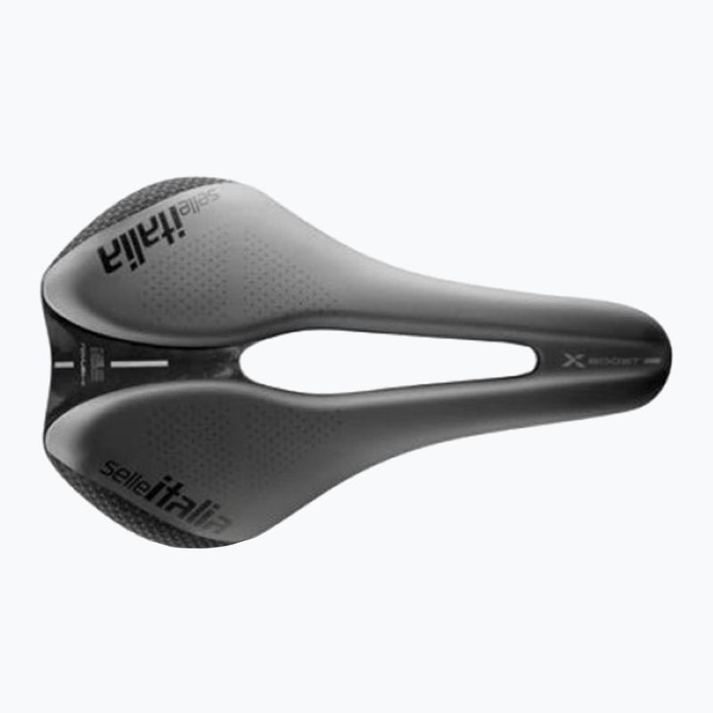 Sella per bicicletta Selle Italia Novus Boost Evo X-Cross TM, Superflow, Manganese Rail, Soft-Tek grigio 2