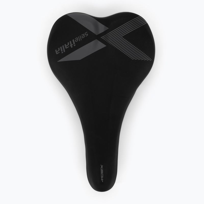 Sella per bicicletta Selle Italia X-Bow, Fec Alloy Rail, Soft-Tek nero 3