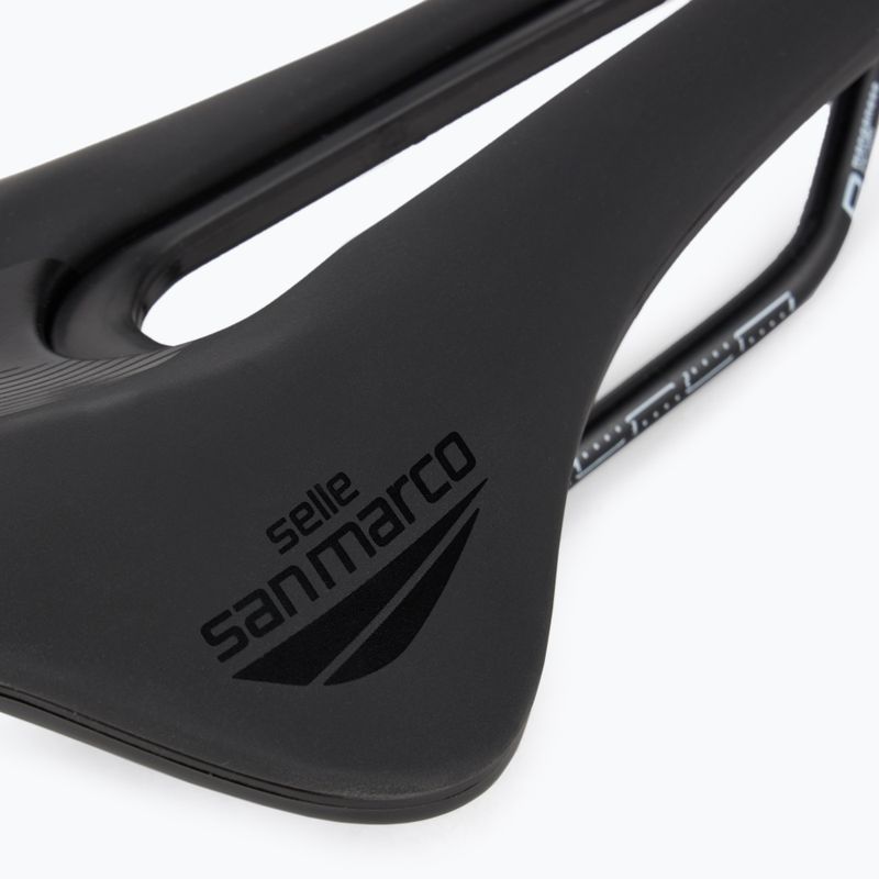 SAN MARCO Sella da bicicletta Shortfit 2.0 Dynamic Open nera 6