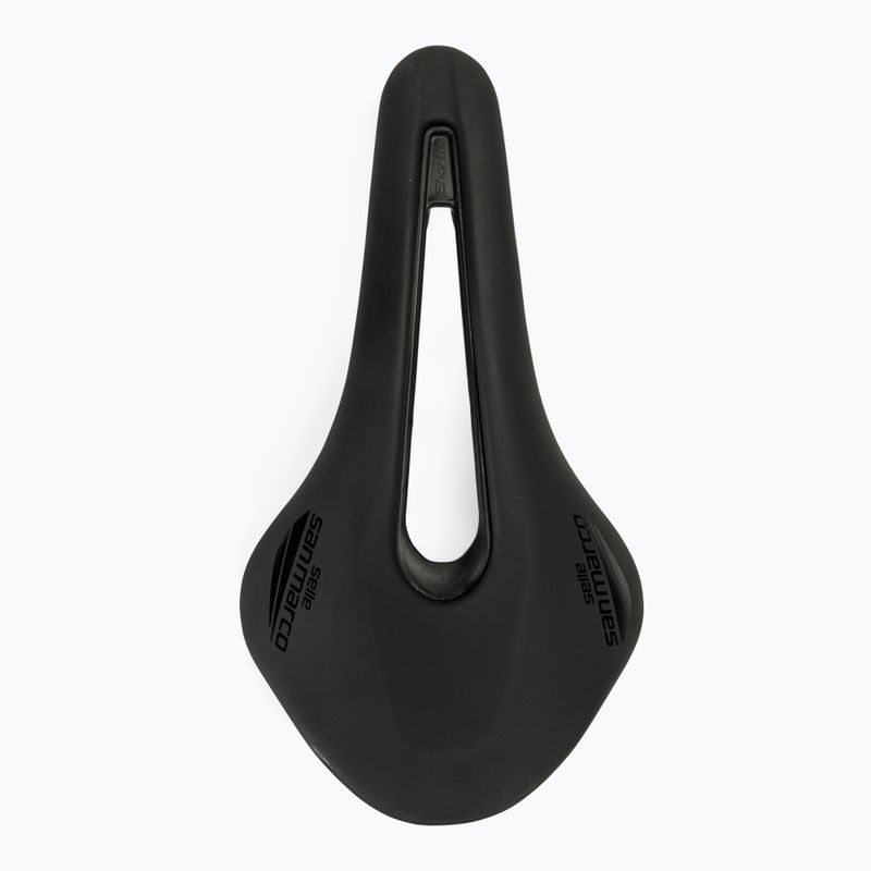 SAN MARCO Sella da bicicletta Shortfit 2.0 Sport Narrow Open nera 3