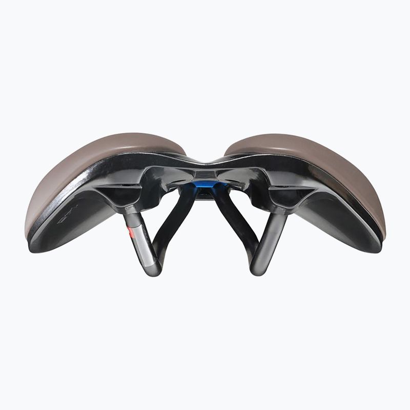 Sella da bici Selle Italia Novus Boost Evo Gravel TM, Superflow, Manganese Rail, Soft-Trek marrone 4