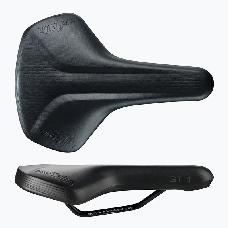 Sella da bici Selle Italia GT-1 Flow, Fec Alloy Rail nero 5