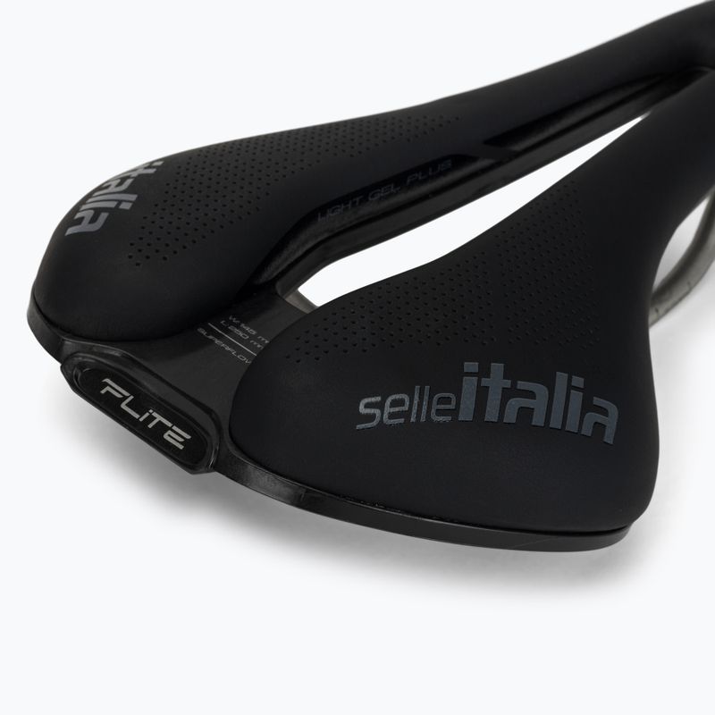 Selle Italia Flite Boost Gravel Superflow, Fibra-Tek, Light Gel nero 5