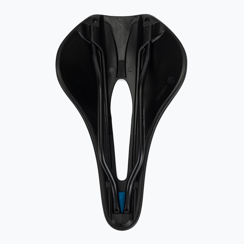 Sella da bici Selle Italia Novus Boost Evo Gravel TM Superflow, Manganese Rail, Soft-Trek nero 4