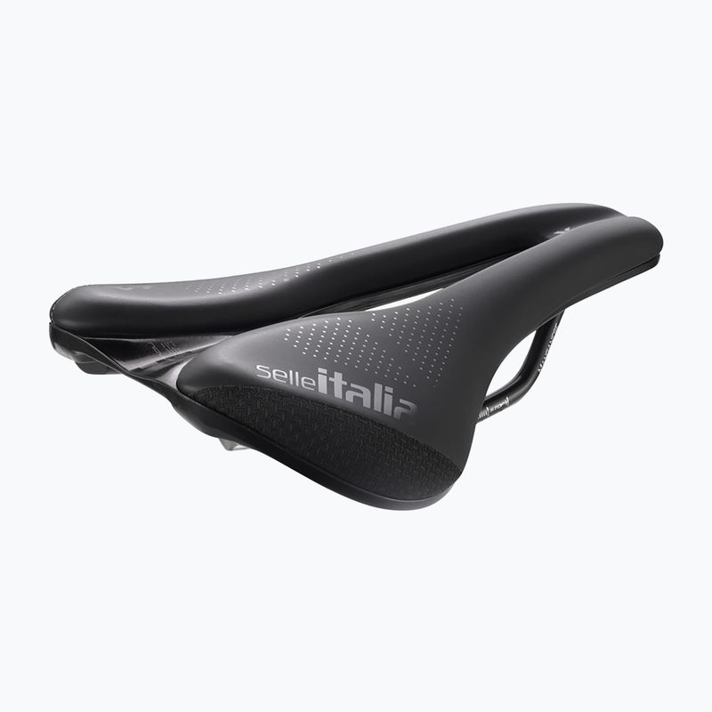 Sella da bici Selle Italia Novus Boost Evo X-Cross TM Superflow, Manganese Rail, Soft-Tek nero 2