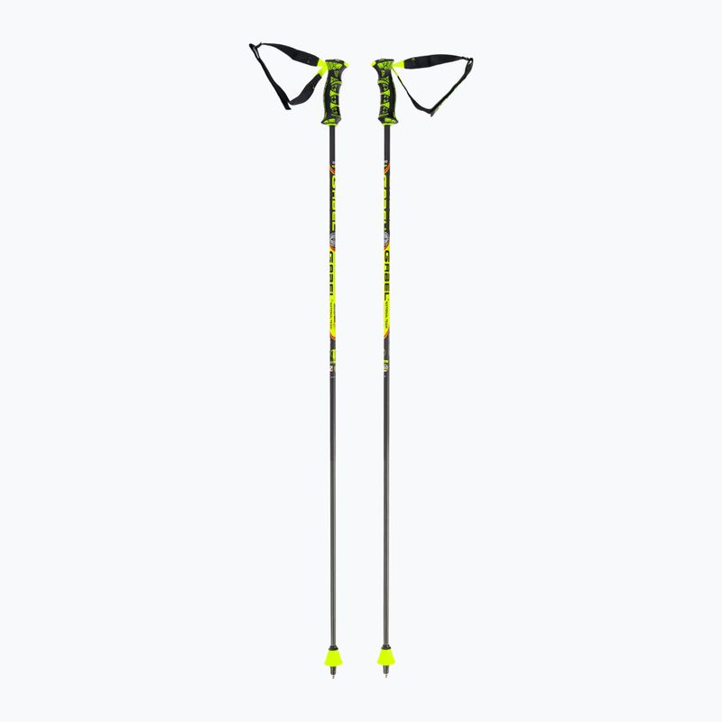 Bastoncini da sci GABEL GS Carbon giallo-nero 7009181021150