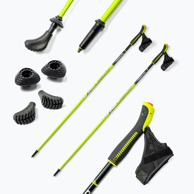 Bastoncini da nordic walking GABEL Light NCS giallo 7008341361050 6