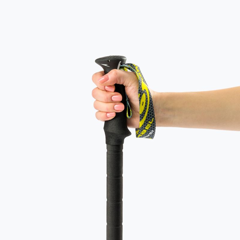 Bastoncini da trekking GABEL Multigrip Carbon FAST LOCK nero 7008450310000 5