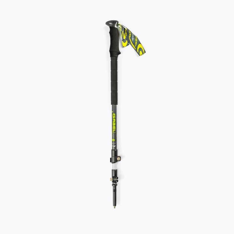 Bastoncini da trekking GABEL Multigrip Carbon FAST LOCK nero 7008450310000 6