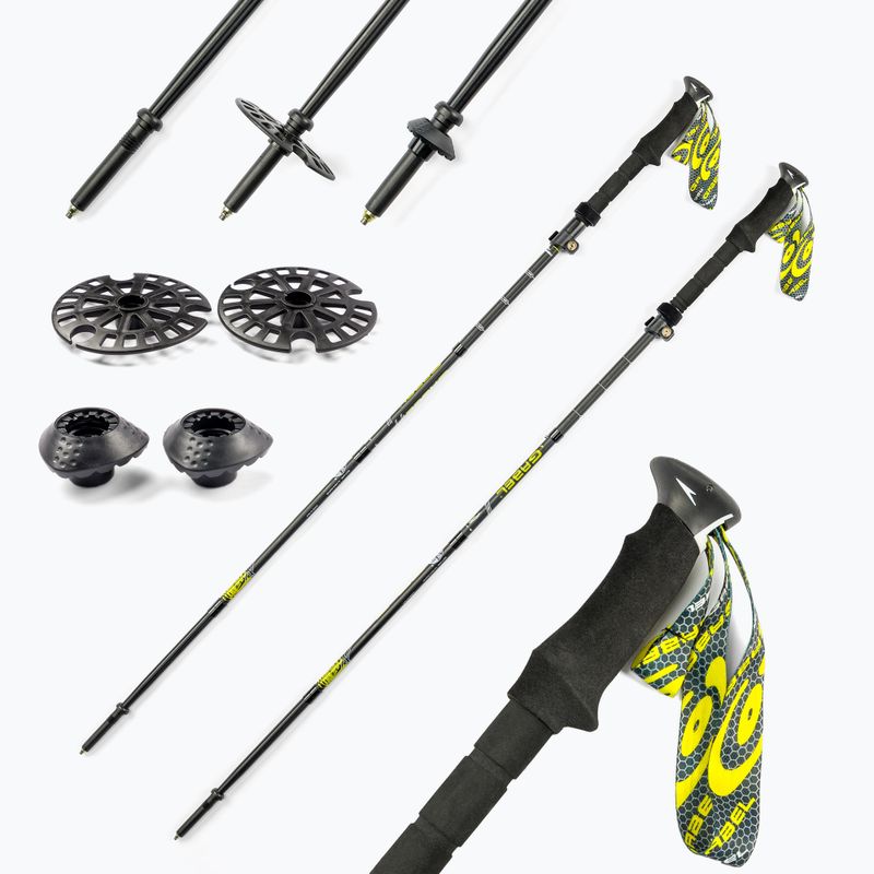 Bastoncini da trekking GABEL FR-5 FL LITE XTS nero 7008391700000 7
