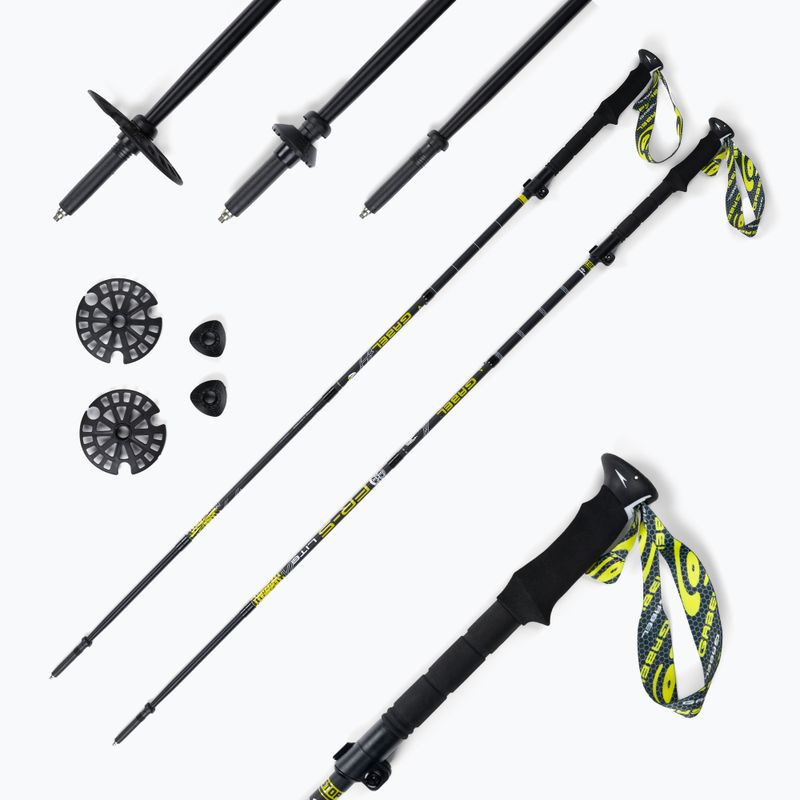 Bastoncini da trekking GABEL FR-5 FL LITE XTL nero 7008391800000 7