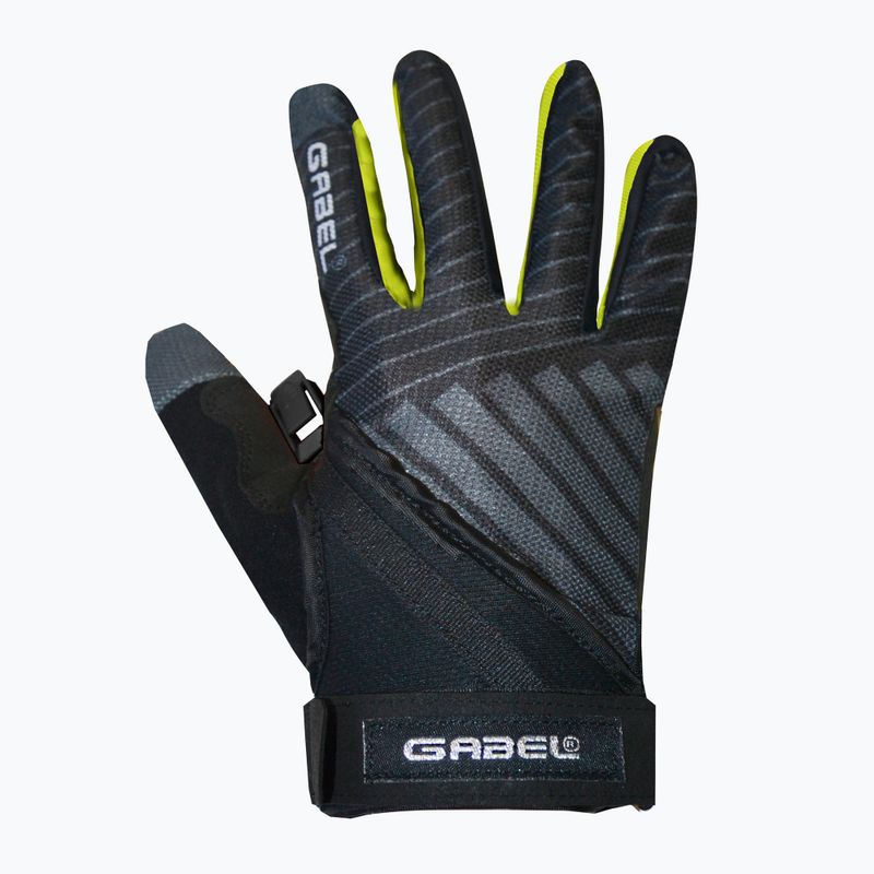 Guanti da nordic walking GABEL Ergo-Pro 6-6,5 nero/giallo 8015011300306 5