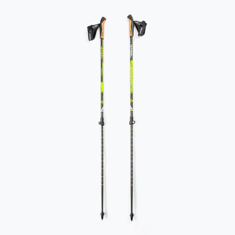 Bastoncini da nordic walking GABEL Carbon XT 2S F.L nero 7008351490000