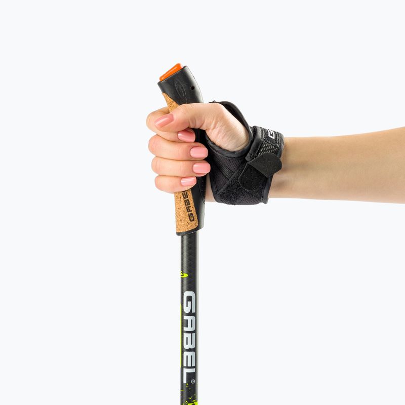 Bastoncini da nordic walking GABEL Carbon XT 2S F.L nero 7008351490000 4