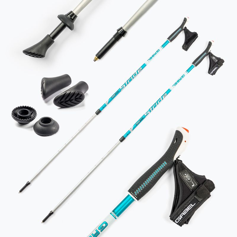 Bastoncini da nordic walking GABEL Vario S - 9,6 verde 7008350610000 7