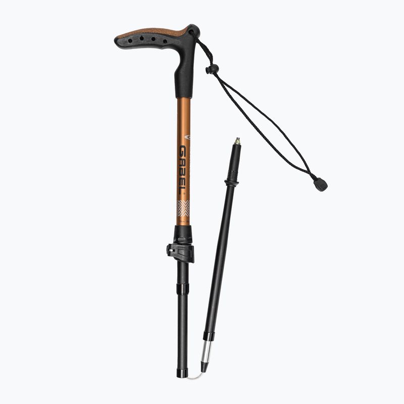 GABEL Bastone da trekking Wired FL XTS nero 7008480400000 2