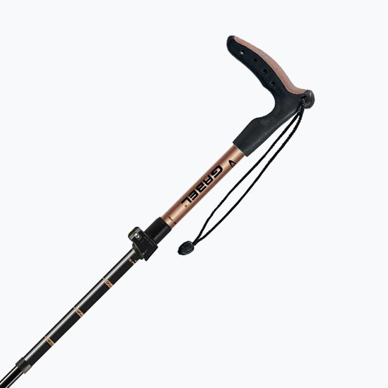 GABEL Bastone da trekking Wired FL XTS nero 7008480400000 5