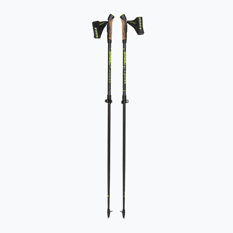 GABEL G-1A XTL E-Poles-S.Carbon bastoncini da nordic walking nero 7008370210000