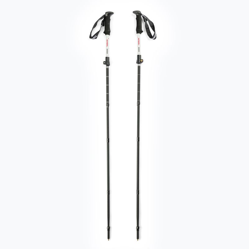 Bastoncini da trekking GABEL XTR ALU EF nero 7008392730000