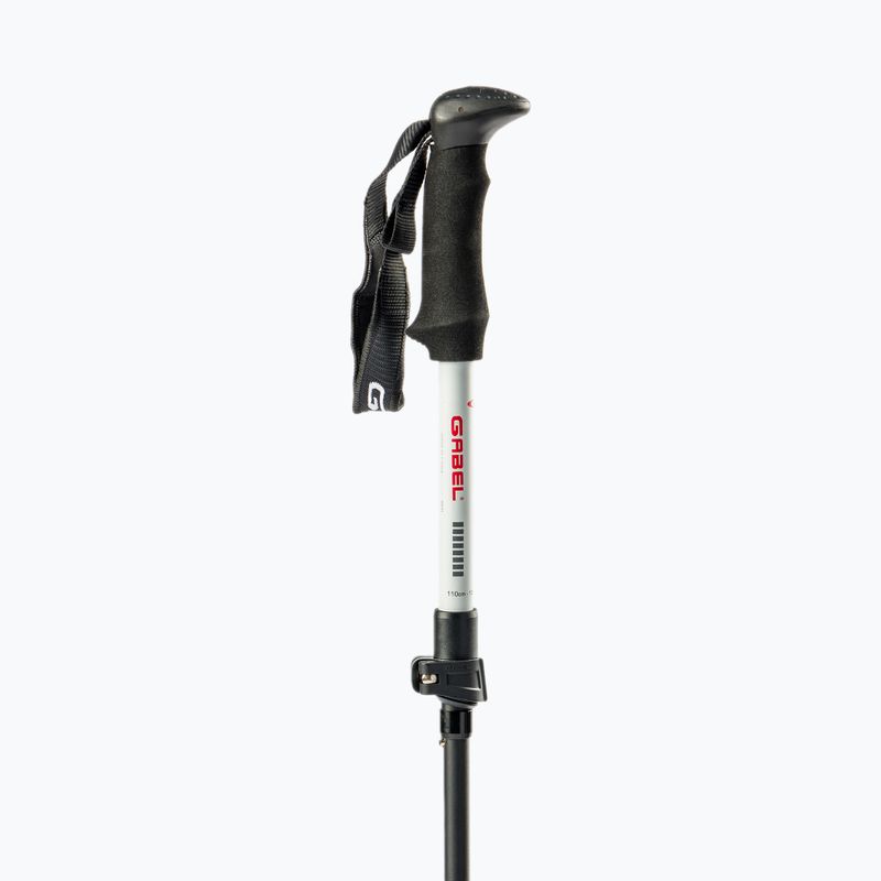 Bastoncini da trekking GABEL XTR ALU EF nero 7008392730000 3