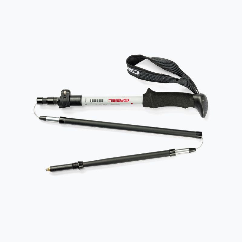 Bastoncini da trekking GABEL XTR ALU EF nero 7008392730000 5