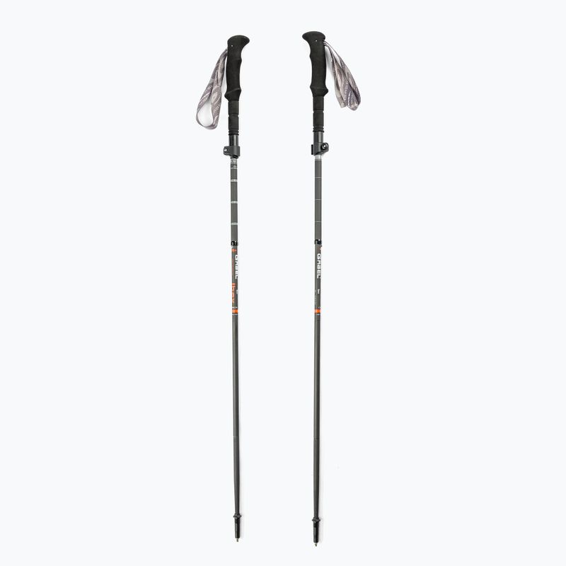 Bastoncini da trekking Gabel Ibex XTS nero