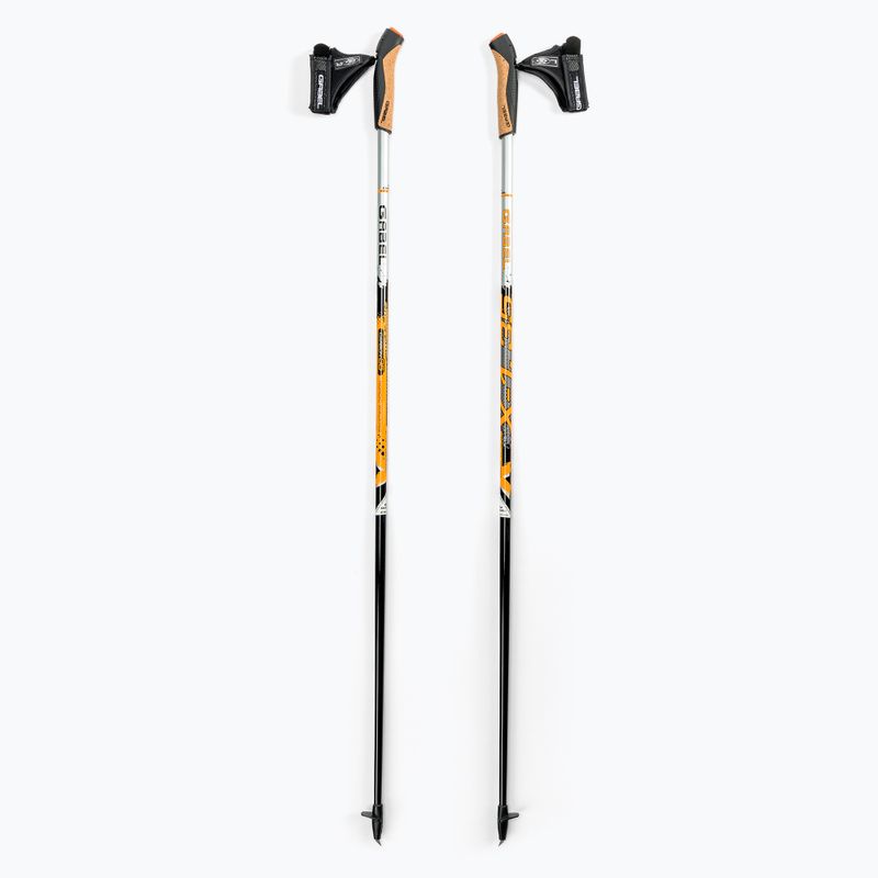 Bastoncini da nordic walking GABEL X-1.35 nero 7008361151050