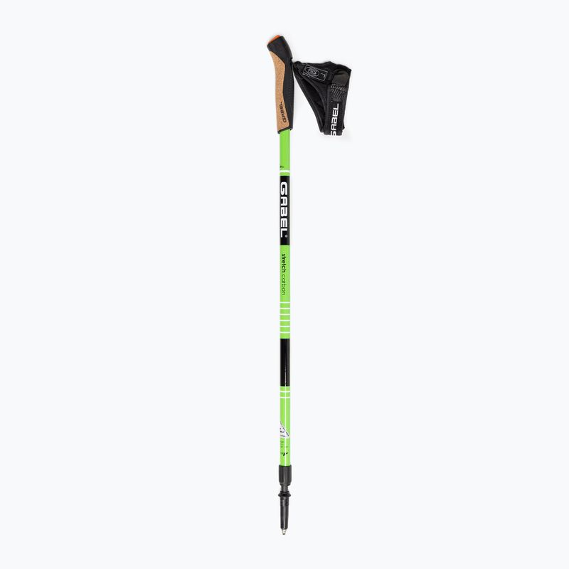 Bastoncini da nordic walking GABEL Strech Carbon verde 2