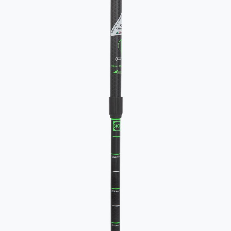 Bastoncini da nordic walking GABEL Carbon XT 2S 80 F.L. black/lime 4
