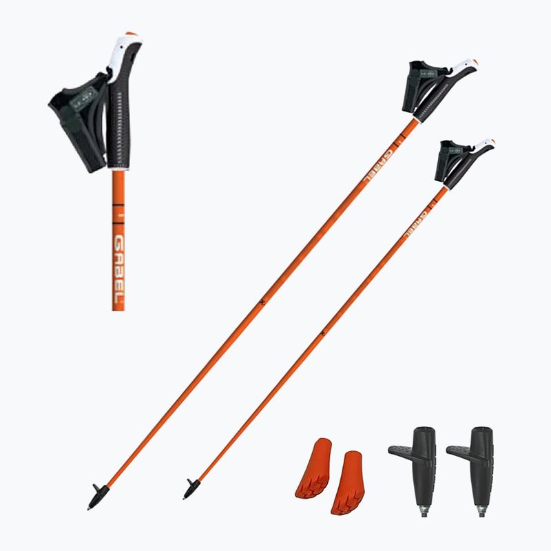 Bastoncini da nordic walking GABEL X-1.35 arancione 6