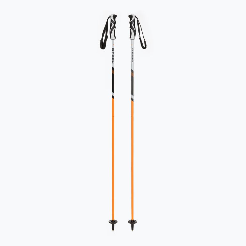 Bastoncini da sci GABEL Carbon Cross arancione opaco