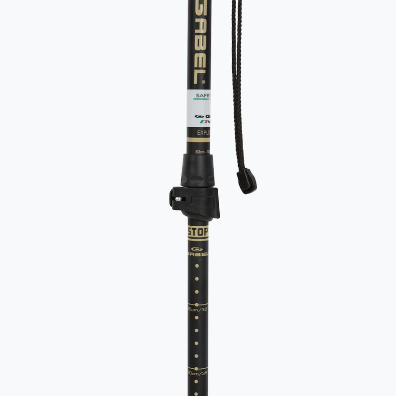 Bastone da trekking GABEL Wired F.L. XTL nero 4