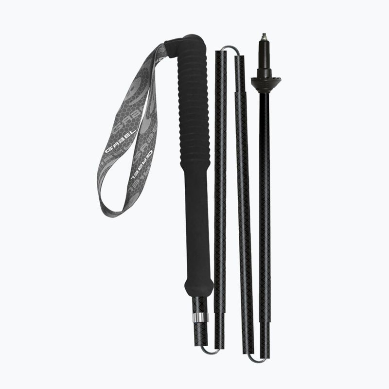 Bastoncini da nordic walking GABEL Carbon Feather-R nero 8